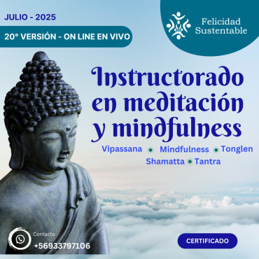 Instructorado en Meditación y Mindfulness
